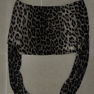 Forever 21 Leopard Print Blouse
